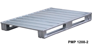 Metal pallets without rim type PMP